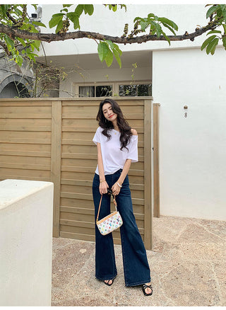 cold-shoulder blouse