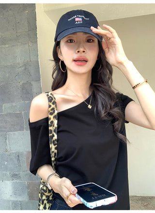 cold-shoulder blouse