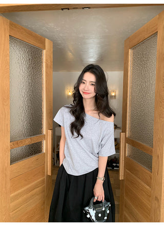 cold-shoulder blouse