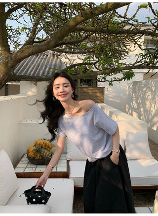 cold-shoulder blouse