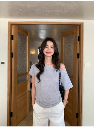 cold-shoulder blouse