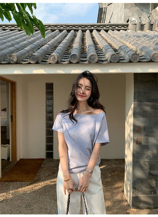 cold-shoulder blouse