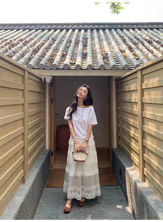 cold-shoulder blouse