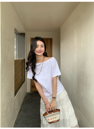 cold-shoulder blouse