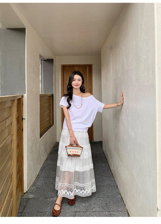 cold-shoulder blouse