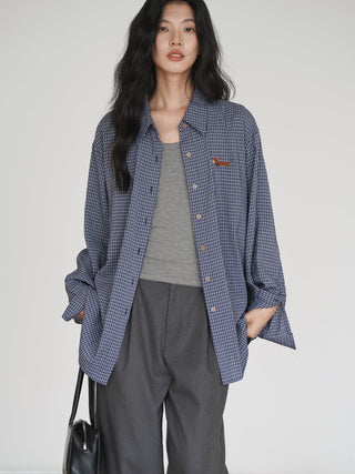 plaid shirt coat