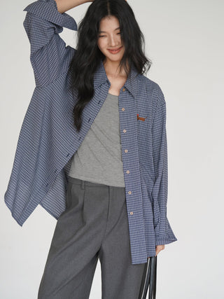 plaid shirt coat