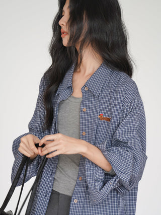 plaid shirt coat