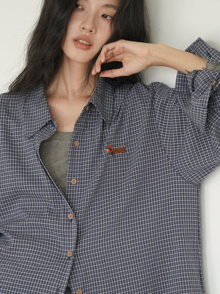 plaid shirt coat