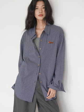 plaid shirt coat