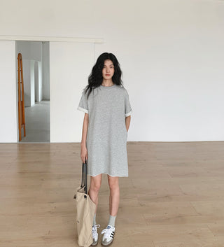 curling sweater dress