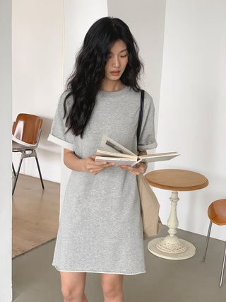 curling sweater dress
