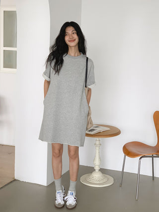 curling sweater dress