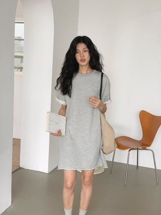 curling sweater dress