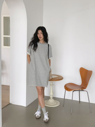 curling sweater dress