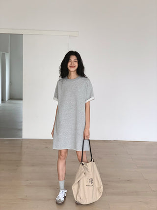 curling sweater dress