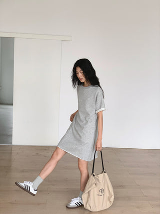 curling sweater dress