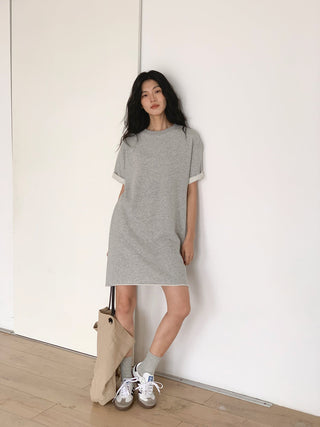 curling sweater dress
