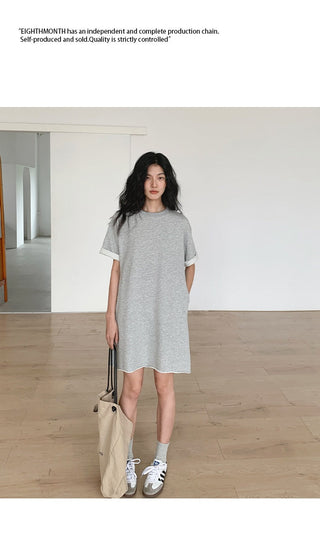 curling sweater dress