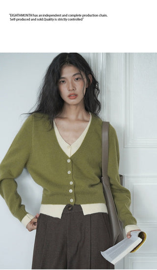 knit cardigan