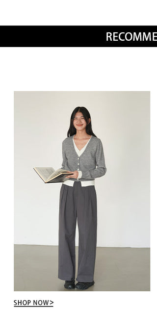 knit cardigan