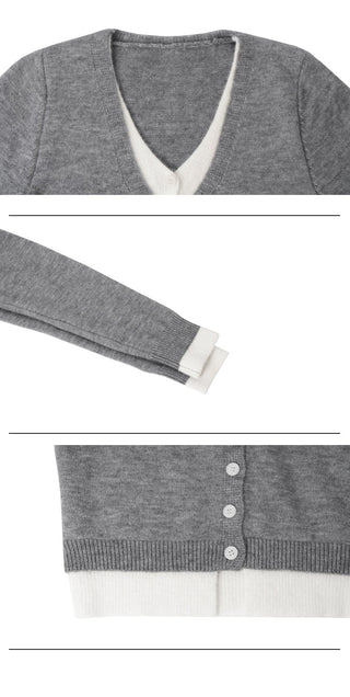 knit cardigan
