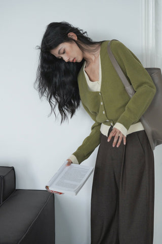 knit cardigan