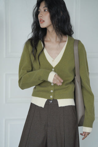 knit cardigan