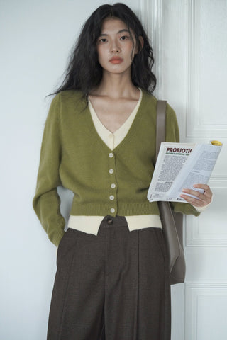 knit cardigan
