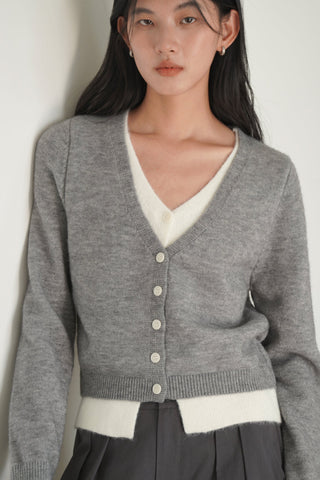 knit cardigan