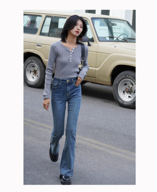 black straight jeans