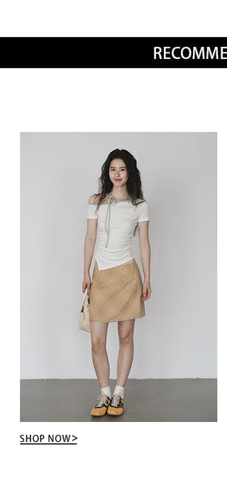 one-shoulder halter