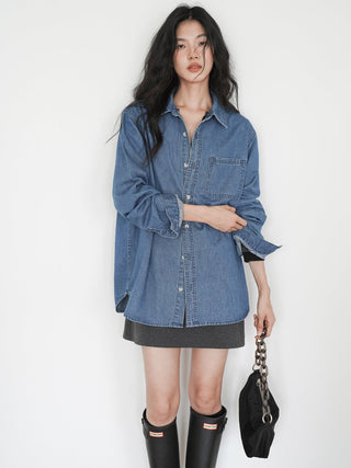 denim shirt jacket