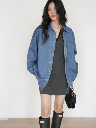 denim shirt jacket