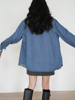 denim shirt jacket