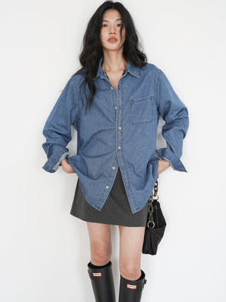 denim shirt jacket
