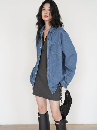 denim shirt jacket