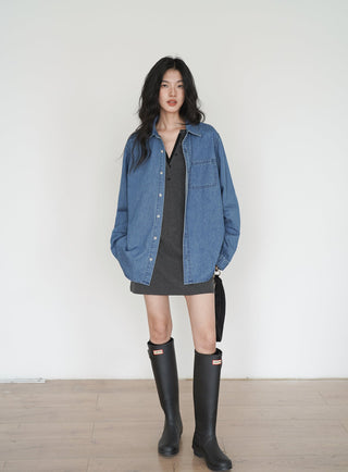 denim shirt jacket