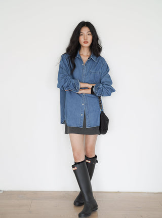 denim shirt jacket
