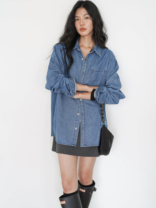 denim shirt jacket