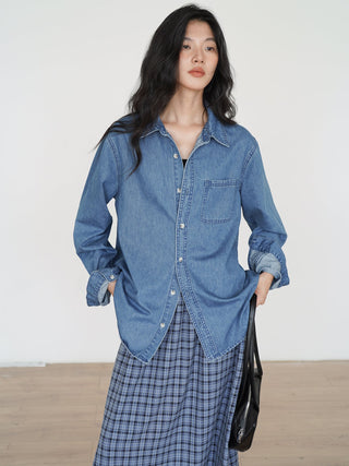 denim shirt jacket