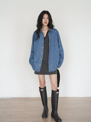 denim shirt jacket