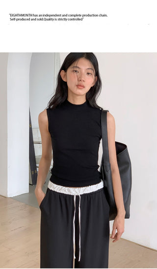 half turtleneck top