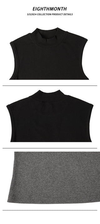 half turtleneck top