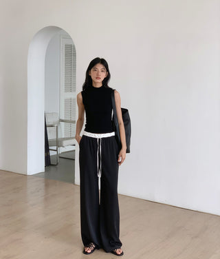 half turtleneck top