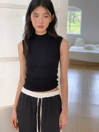 half turtleneck top