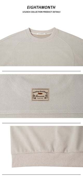 drop shoulder sweater
