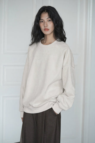 drop shoulder sweater