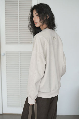 drop shoulder sweater