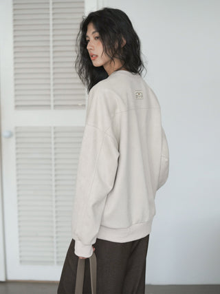 drop shoulder sweater